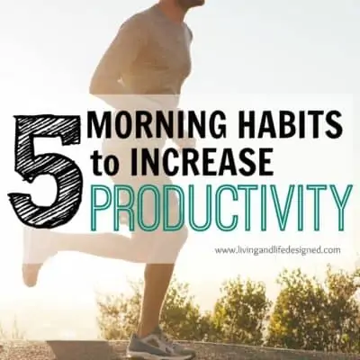 Easy Morning Habits - so easy, I can start making them part of my routine tomorrow!