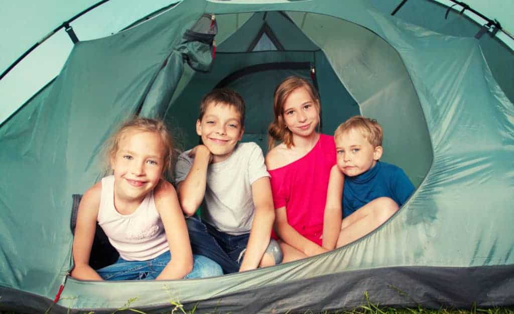 family vacations camping
