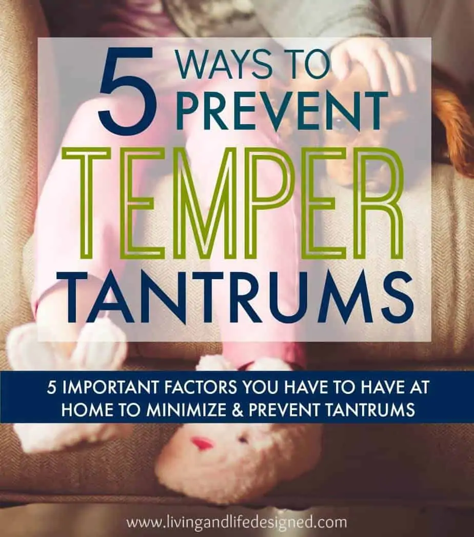 5 Ways to Prevent Temper Tantrums That Start at Home