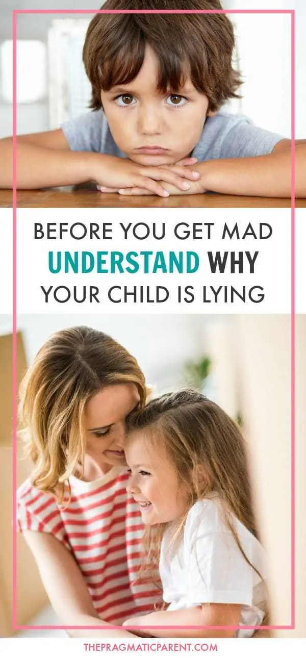 Before you get mad or react, first you need to figure out why your child is lying and what caused the lie. 8 Common lies kids tell and what each one means so you can react in a positive way.