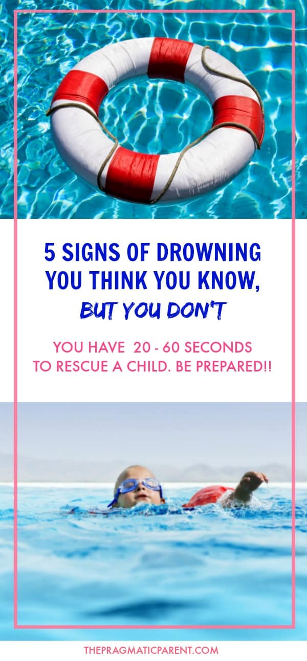 Quick, Silent and Deadly. Know the 5 Signs of Drowning