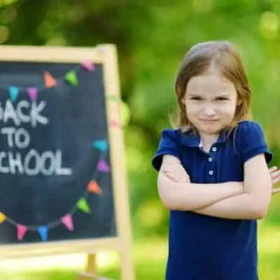 Anxiety in children is not uncommon, especially when it's back to school time. Ease Your Child's Back to School Anxiety With These Helpful Tips.