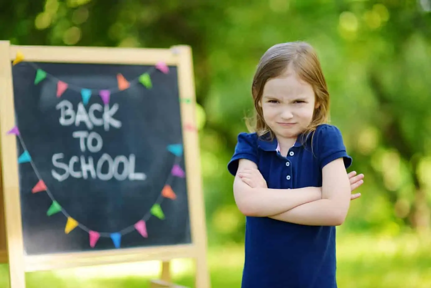 Anxiety in children is not uncommon, especially when it's back to school time. Ease Your Child's Back to School Anxiety With These Helpful Tips.