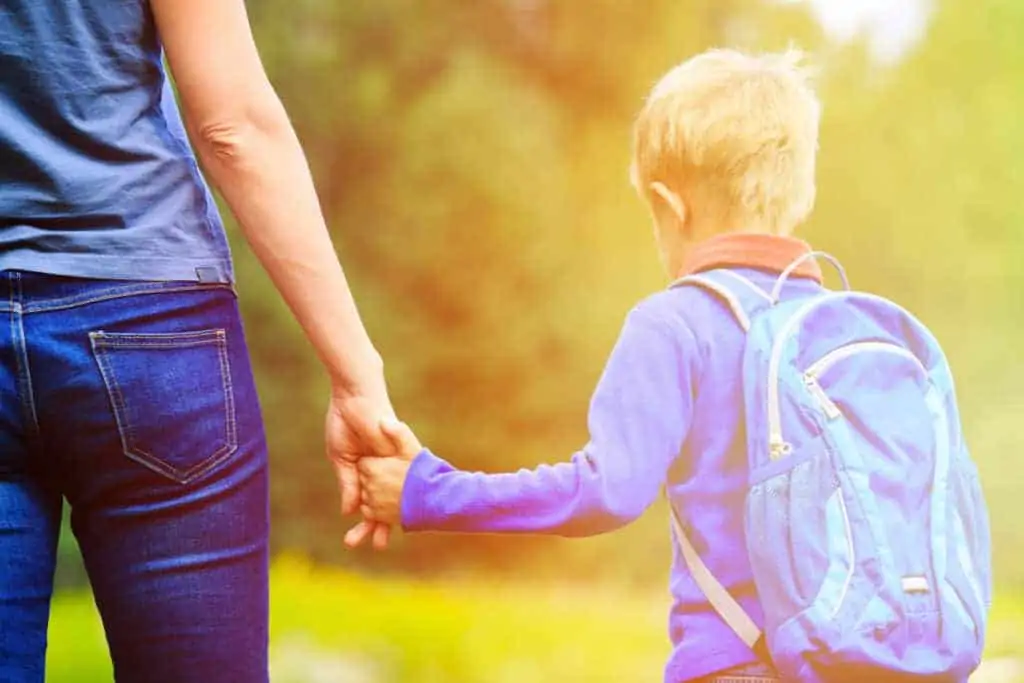 When Mom Isn't Ready for the First Day of Kindergarten. Sending your child off to Kindergarten can feel like a huge milestone and may even be accompanied by strong emotions and tears. This new period is often harder for parents and Moms especially, than it is for kids. Learn how to tame back to school mama anxiety when your child heads to kindergarten. 