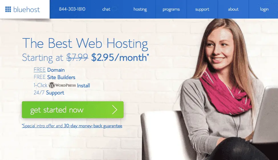 how to set up a website with bluehost. register your domain and set up a website and hosting with bluehost. 