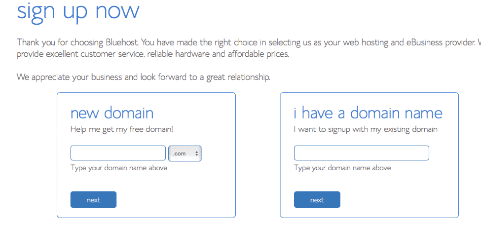 how to set up a website with bluehost. register your domain and set up a website and hosting with bluehost. 