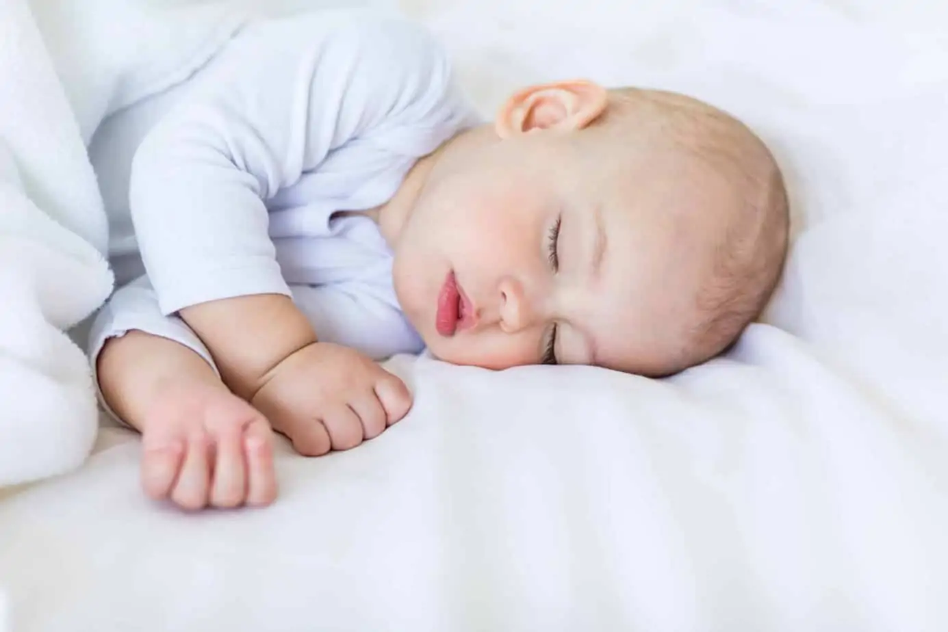 Fix Baby's Sleep & navigate the dreaded 4 Month Sleep Regression. How long the 4 month sleep regression lasts & survival tips for getting through this baby sleep regression.