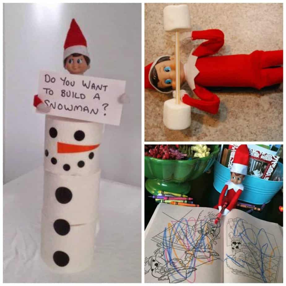 30 Easy Elf on the Shelf Ideas to Pull Together in 5 Minutes this 2024