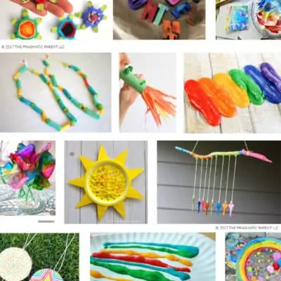 25 Easy craft ideas for kids to make at home. Kid-approved arts & craft ideas - the best craft ideas for kids you'll be proud to hang on the art wall.