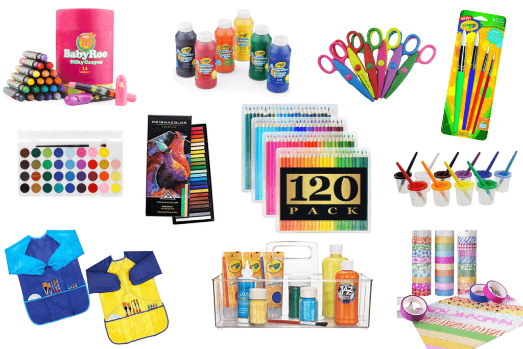 The Best Arts & Crafts Supplies & Gift Ideas For Kids - From Toddlers to  Teens - what moms love