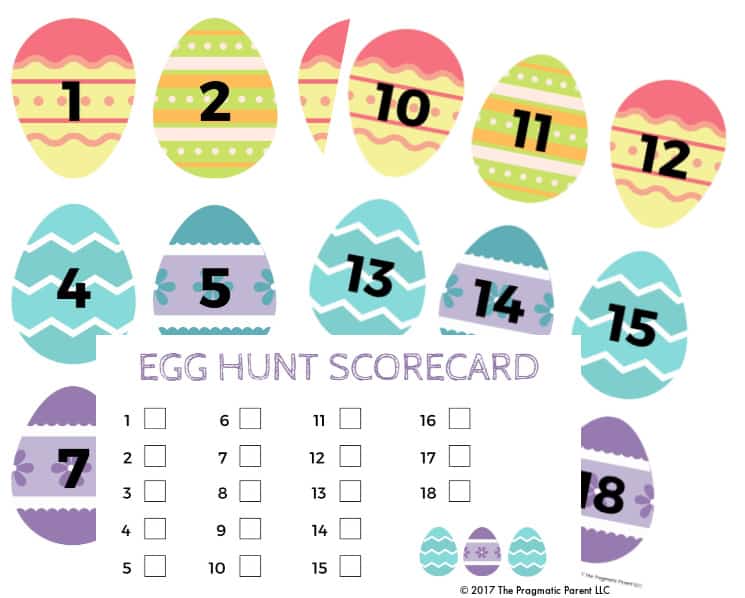 fun easter egg indoor hunt idea numbered egg scavenger hunt