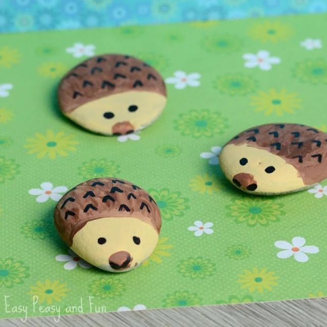 Hedgehog Painted Rocks Kindess