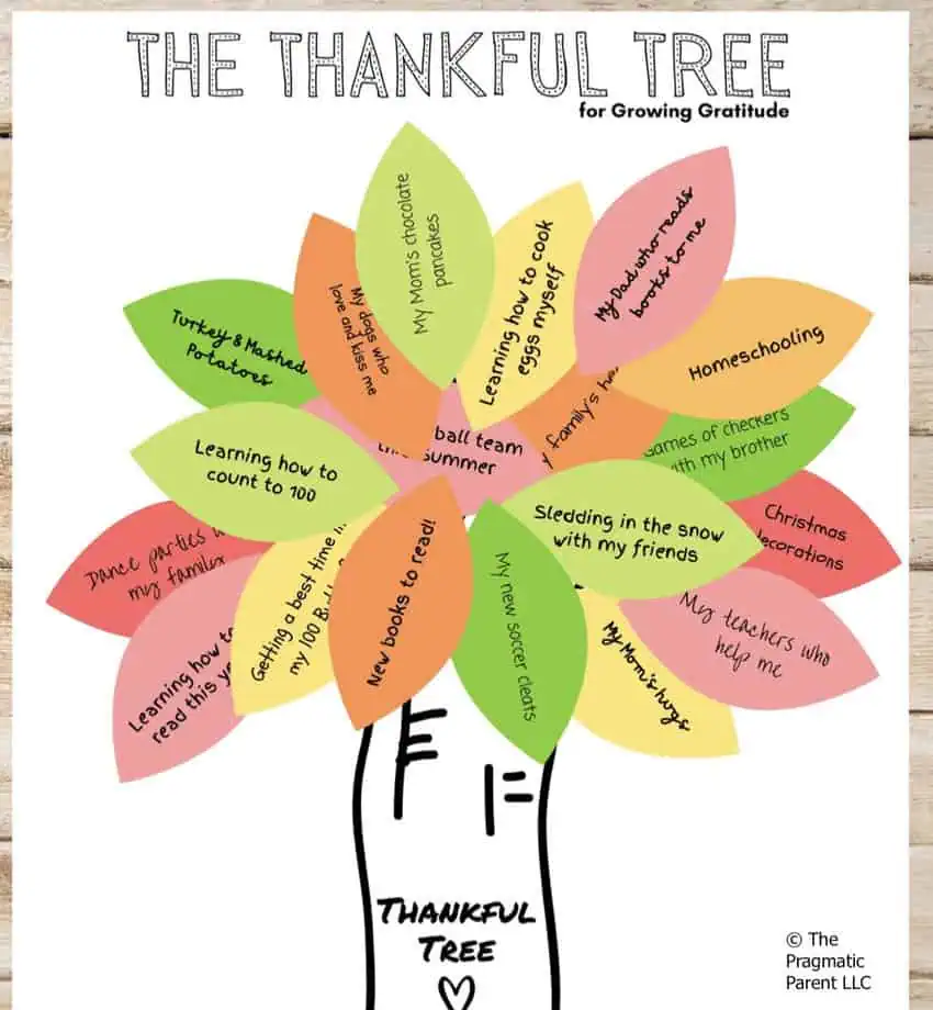 Thanksgiving Thankful Tree: A Fun and Meaningful Family Activity