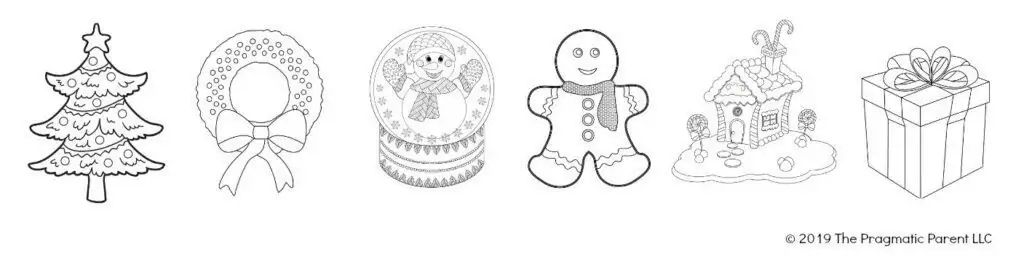 Traditional Christmas Coloring Pages for Kids
