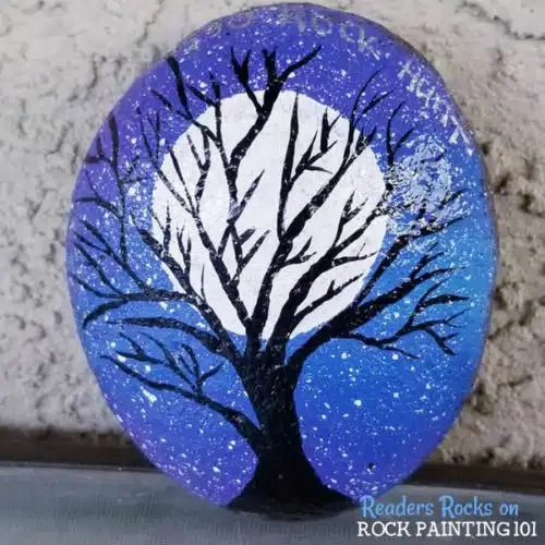 Tree-rock-painting-idea