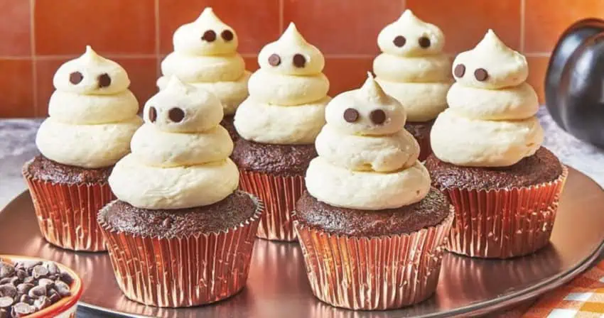 ghost cupcakes