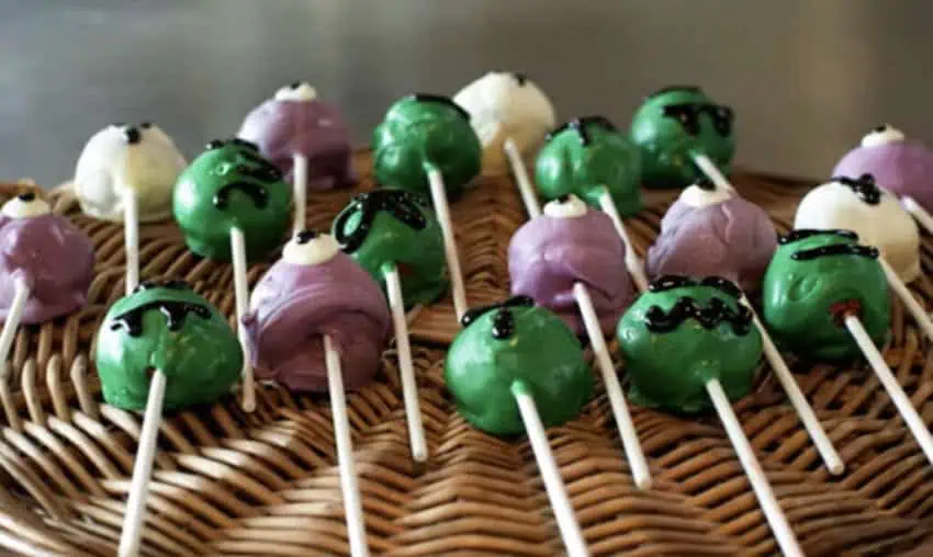 halloween cake pops