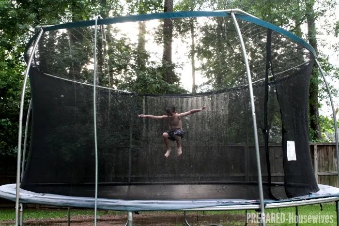 trampoline water park